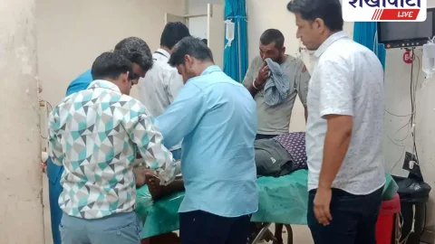 भालेरी में ट्रैक्टर-ट्रॉली पलटी, चार मजदूर घायल