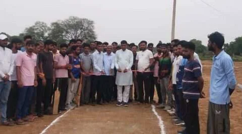 खिरोड़ में भैरुजी क्रिकेट प्रतियोगिता शुरू