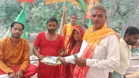 किरोड़ी में चल रहा है श्री रूद्र महायज्ञ संपन्न