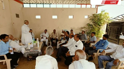 फतेहपुर के तिहावली मण्डल कांग्रेस की संगठनात्मक बैठक आयोजित