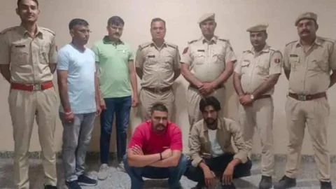 हेरोइन के साथ पंजाब के 2 तस्करों को किया गिरफ्तार