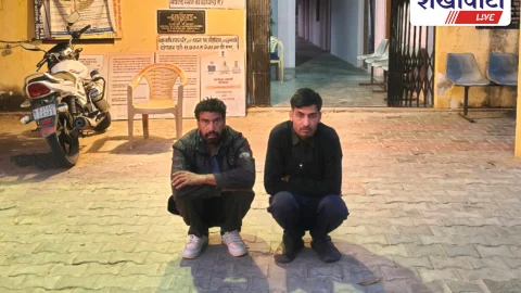 Jhunjhunu News: बगड़: जमीनी विवाद में फरार 2 आरोपी गिरफ्तार