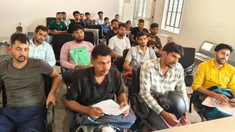 लक्षमणगढ व नेछवा के 115 उम्मीदवारों ने भाग लिया, 35 उम्मीदवारो का हुआ चयन