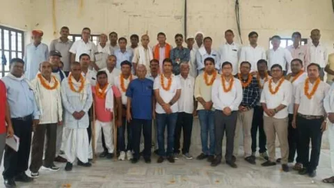 मेघवाल समाज की मीटिंग : पवन आलड़िया को बनाया जिलाध्यक्ष