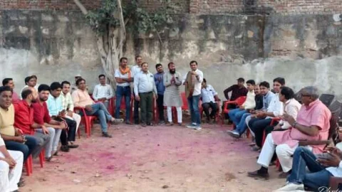 गौ सवंर्धन संस्थान ने मनाया होली स्नेह मिलन समारोह