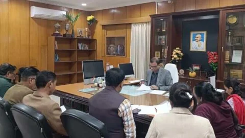 विवाद एवं शिकायत निवारण तंत्र समिति की बैठक आयोजित