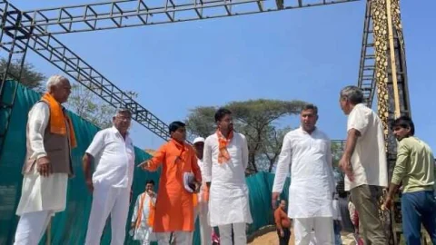 मुख्यमंत्री भजनलाल एवं प्रदेशाध्यक्ष सीपी जोशी के झुंझुनू आगमन को लेकर भाजपा जुटी तैयारियों में