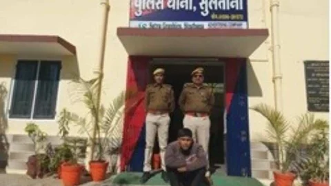 सुलताना मे कपडे की दुकान मे आग लगाने वाला आरोपी गिरफ्तार