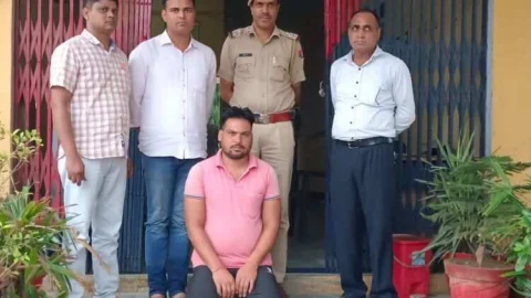 सिंघाना : हत्या के प्रकरण में फरार चौथा आरोपी गिरफ्तार