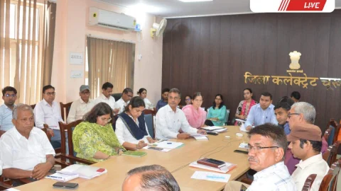 चूरू में गर्मियों के लिए पेयजल आपूर्ति के सख्त निर्देश