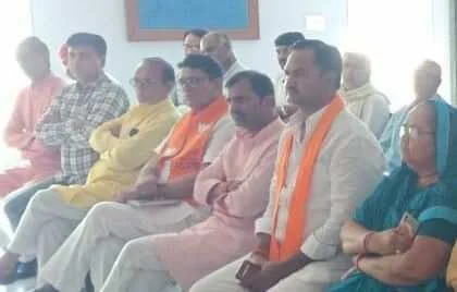 परिवर्तन यात्रा को लेकर बैठक का आयोजन