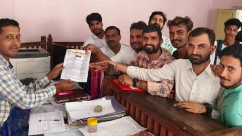 आरक्षण की मांग को लेकर मुख्यमंत्री के नाम भेजा चेतावनी पत्र