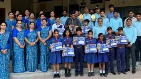 कब-बुलबुल प्रतियोगिता में ज्योति विद्यापीठ के छात्रों का उत्कृष्ट प्रदर्शन