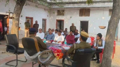 नवलगढ में निकलने वाले गैर जुलुस को लेकर सीएलजी की बैठक आयोजित