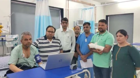 गुलाम हुसैन और मंगतू राम हुए चिरंजीवी, दोनों को आया था हार्ट अटैक