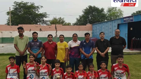 राज्य ताइक्वांडो प्रतियोगिता में झुंझुनूं तीसरे स्थान पर