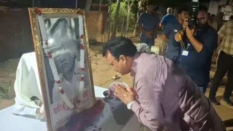 उपमुख्यमंत्री बैरवा ने दी पूर्व मंत्री सुंदरलाल काका को श्रृद्धांजलि