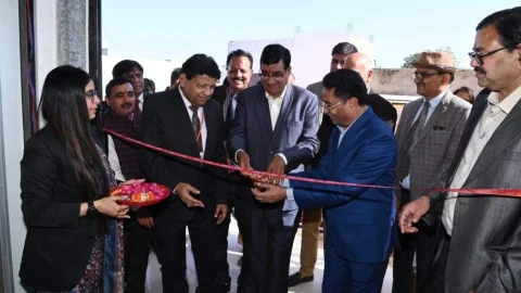 बड़ौदा राजस्थान क्षेत्रीय ग्रामीण बैंक की शाखा सादुल मार्केट में शिफ्ट