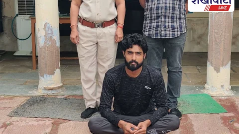 चिड़ावा में शराब सैल्समेन से मारपीट का आरोपी अजय सिंह गिरफ्तार