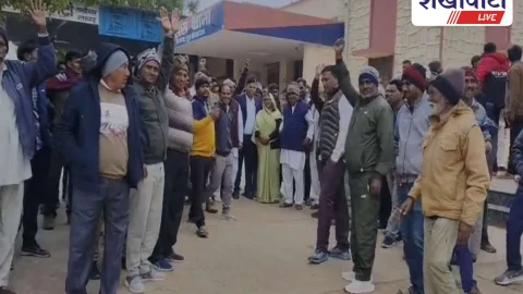 Churu News: सोशल मीडिया टिप्पणी के विरोध में थाने तक नारेबाजी