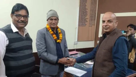 खाद्य सुरक्षा अधिकारी मदन बाजिया ने किया कार्यग्रहण