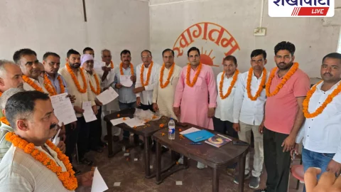 गुढ़ा में राष्ट्रीय जाट महासंघ की नई कार्यकारिणी घोषित