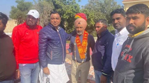 करणपुर विधायक रूबी कुन्नर का कार्यकर्ताओं ने किया स्वागत