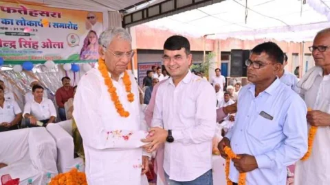 मन्त्री ओला ने फ़तेहसरा में किया विभिन्न विकास कार्यों का लोकार्पण