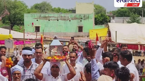 फतेहपुर में तेजाजी महाराज की मूर्ति प्राण प्रतिष्ठा समारोह सम्पन्न 