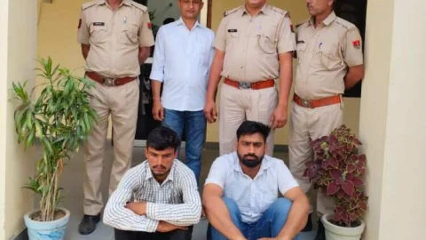 55 किलो डोडापोस्त के साथ दो जनों को किया गिरफ्तार