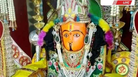 हनुमान जन्मोत्सव पर बन्धे का बालाजी मंदिर में धोक लगाने देश-विदेश से आएंगे भक्त