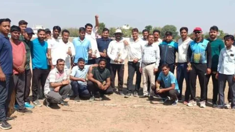 पीरामल स्पोर्ट्स एकेडमी के मैत्रीपूर्ण क्रिकेट मैच में बगड़ क्रिकेट क्लब विजयी