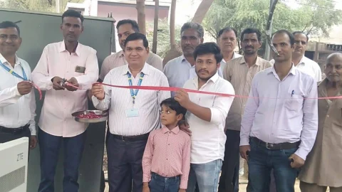 बुहाना के बडबर में शुरू हुई फाइबर इंटरनेट सेवा