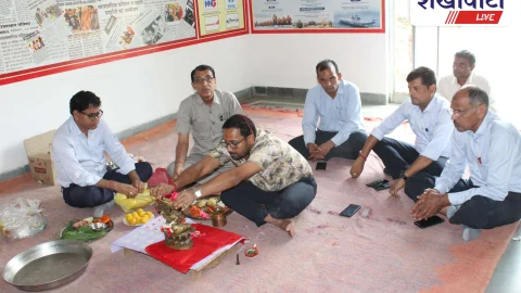 बगड़ के SMTI कॉलेज में गणेश चतुर्थी पर पूजन सम्पन्न