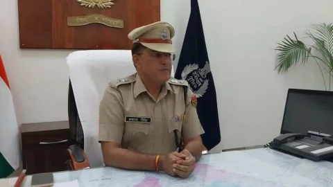 झुंझुनूं जिले के नए पुलिस कप्तान श्यामसिंह ने संभाली कमान