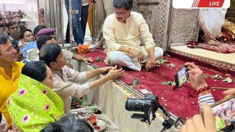 दीया कुमारी ने आम श्रद्धालु की तरह किए बाबा श्याम दर्शन | khatushyam