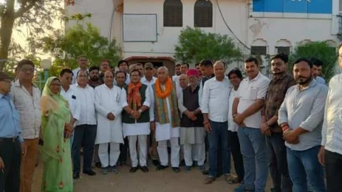 विश्वकर्मा कौशल बोर्ड के अध्यक्ष सुथार का भाजपाइयों ने किया स्वागत