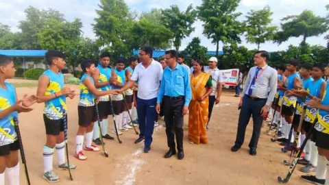 ज्योति विद्यापीठ में मनाया राष्ट्रीय खेल दिवस