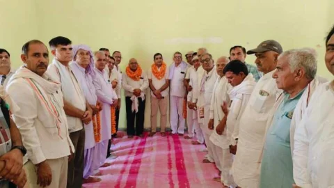 सुलतानसिंह भींचर अध्यक्ष और पवन सेवदा सचिव निर्वाचित