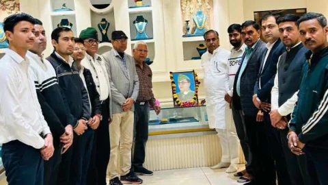 राष्ट्रीय जाट महासंघ ने चिड़ावा में नेताजी सुभाष चन्द्र बोस की जयंती मनाई