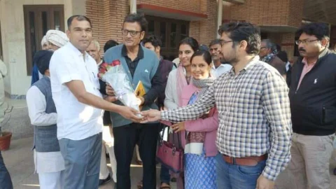 पॉलीटेक्निक महाविद्यालय में नई ब्रांच खोले जाने पर जताया आभार