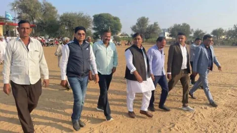 शहीद झाबर सिंह नैन फुटबॉल प्रतियोगिता में खीरवा की टीम बनी विजेता