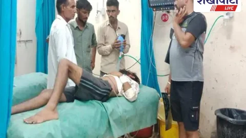रतनगढ़ में अज्ञात वाहन की टक्कर से युवक गंभीर घायल