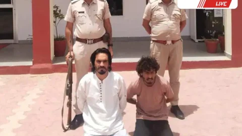 सादुलपुर में शराब ठेके पर फायरिंग, दो आरोपी गिरफ्तार