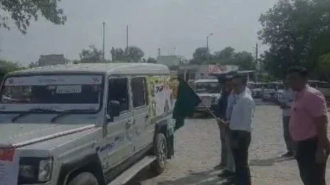 झुंझुनू में ईवीएम-वीवीपैट अवेयरनेस कार्यक्रम का आगाज