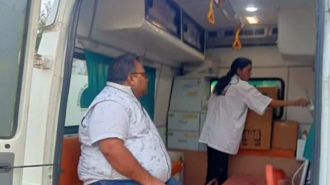 डिप्टी सीएमएचओ डॉ सर्वा ने सीकर जिले की तीन 108 एम्बुलेंस का किया औचक निरीक्षण