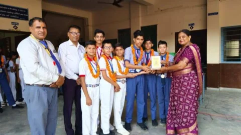 ज्योति विद्यापीठ स्कूल बगड़ के 28 विद्यार्थियों का राज्य स्तरीय प्रतियोगिता के लिए चयन