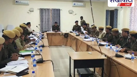 Jhunjhunu News : झुंझुनूं में एसपी की क्राइम मीटिंग, लंबित मामलों पर सख्ती
