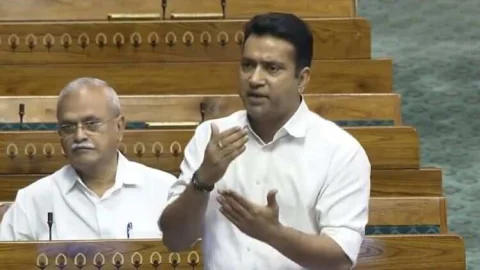 सांसद कस्वां लोकसभा में बोले ‘बीकानेर डिवीजन में आरयूबी का निर्माण करवाया जाए’