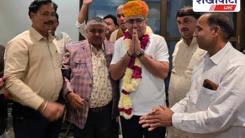 रामगढ़ पंचायत समिति गठन: श्रवण चौधरी का स्वागत